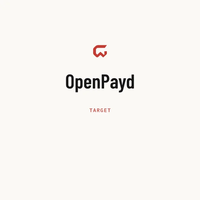 Target: OpenPayd
