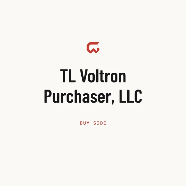 Buy side: TL Voltron Purchaser, LLC