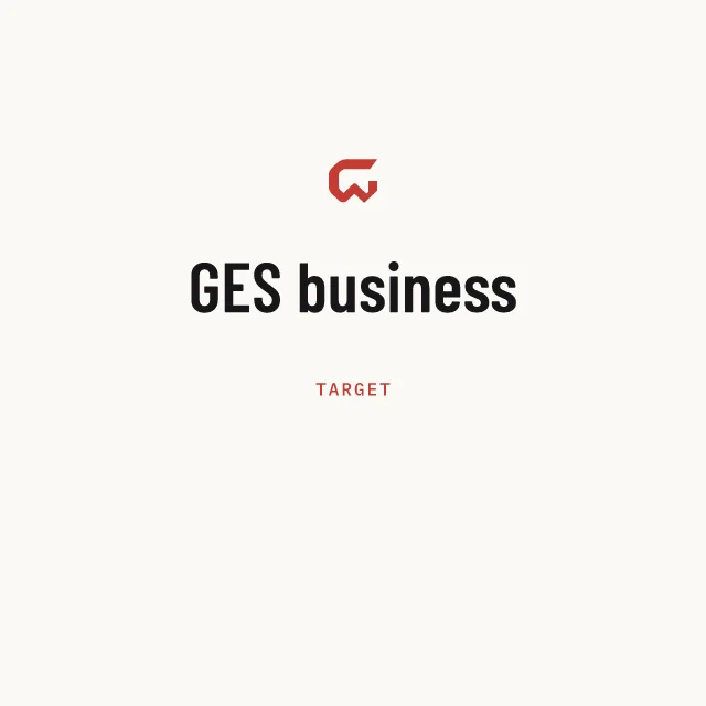 Target: GES business