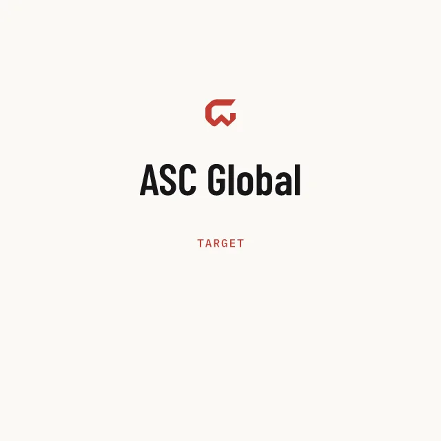 Target: ASC Global