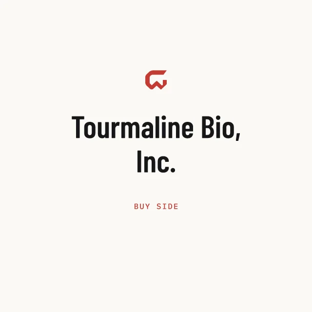 Buy side: Tourmaline Bio, Inc.