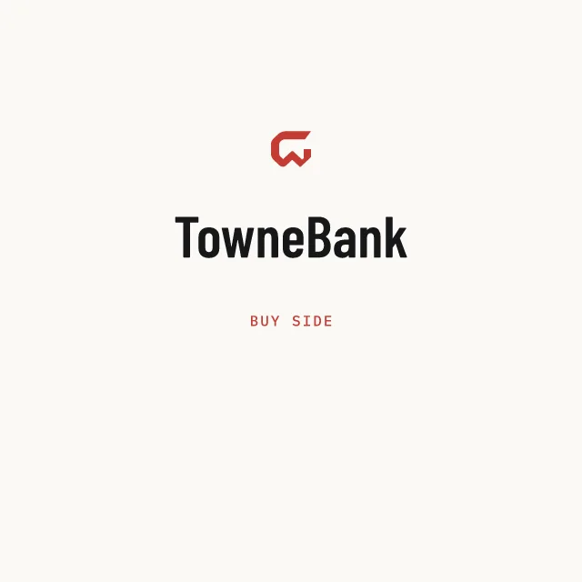 Buy side: TowneBank