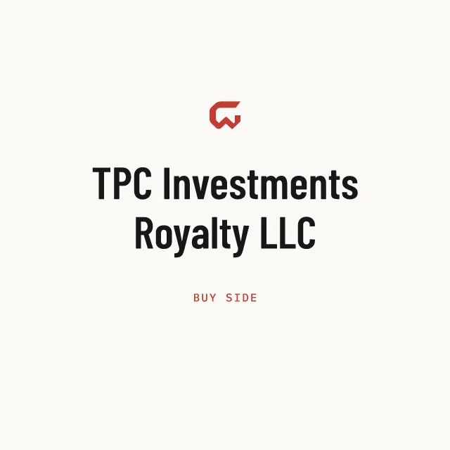 Buy side: TPC Investments Royalty LLC