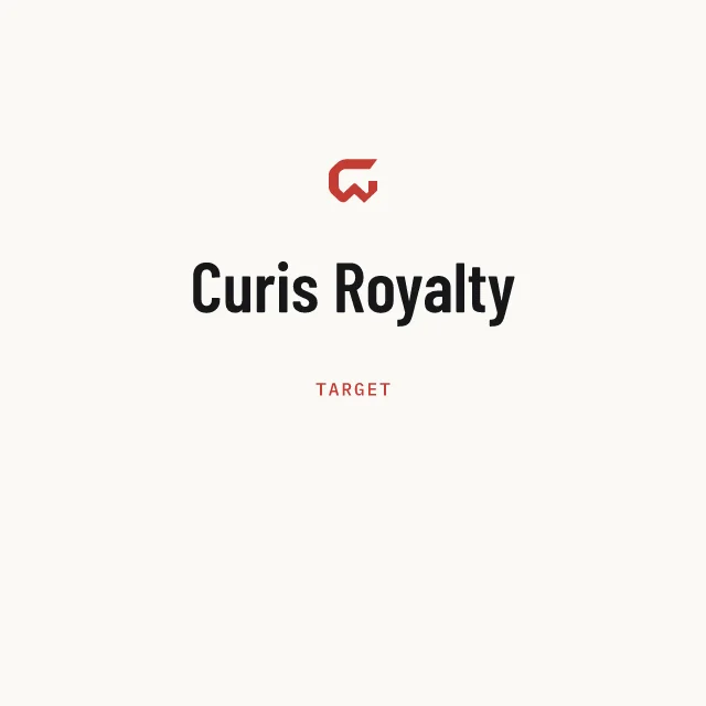 Target: Curis Royalty