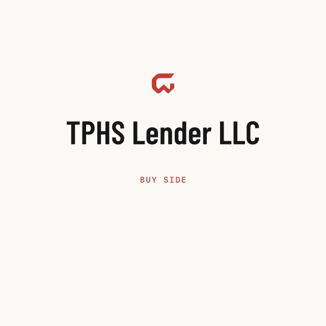 Buy side: TPHS Lender LLC