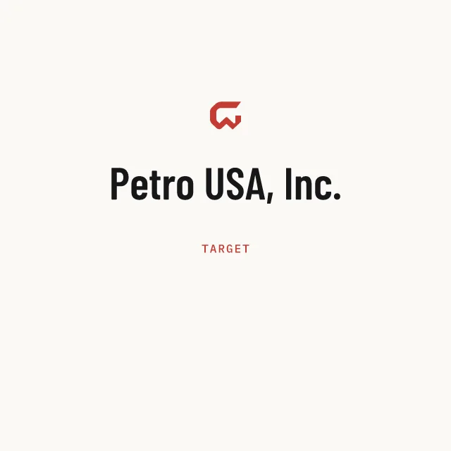 Target: Petro USA, Inc.