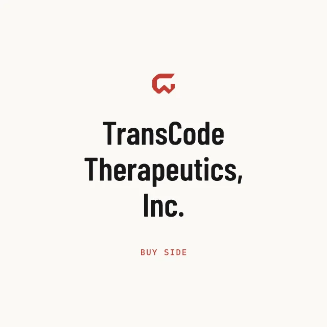 Buy side: TransCode Therapeutics, Inc.