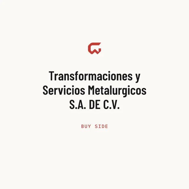 Buy side: Transformaciones y Servicios Metalurgicos S.A. DE C.V.