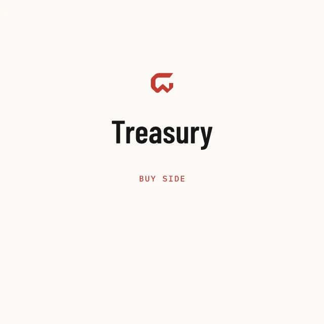 Buy side: Treasury