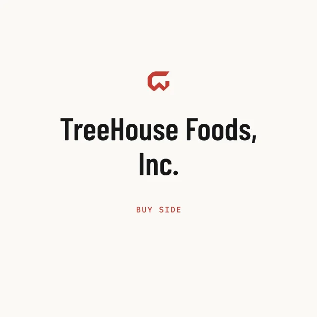 Buy side: TreeHouse Foods, Inc.