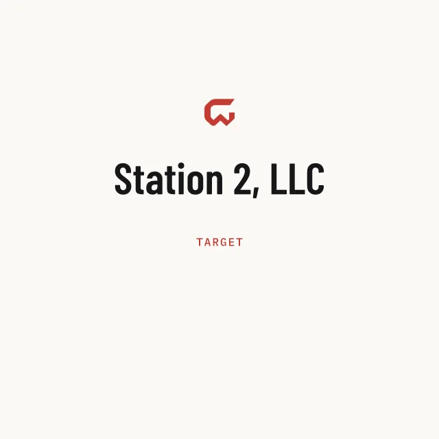 Target: Station 2, LLC