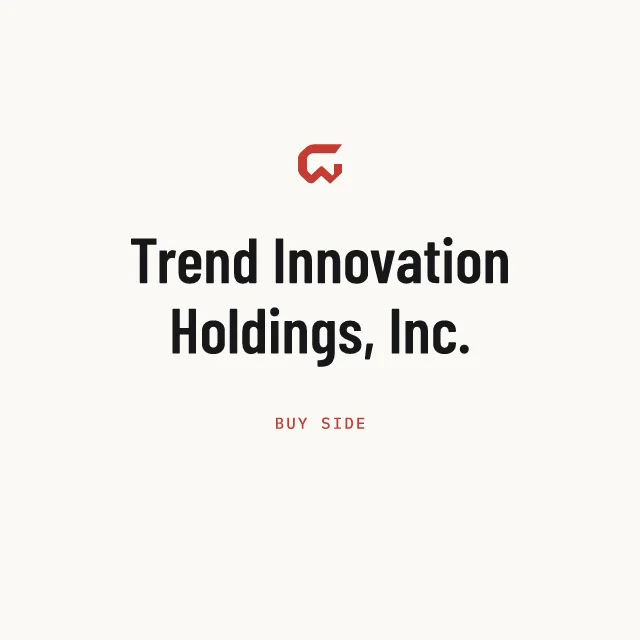 Buy side: Trend Innovation Holdings, Inc.
