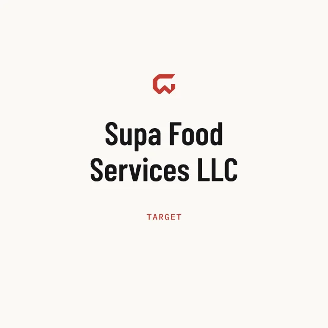 Target: Supa Food Services LLC