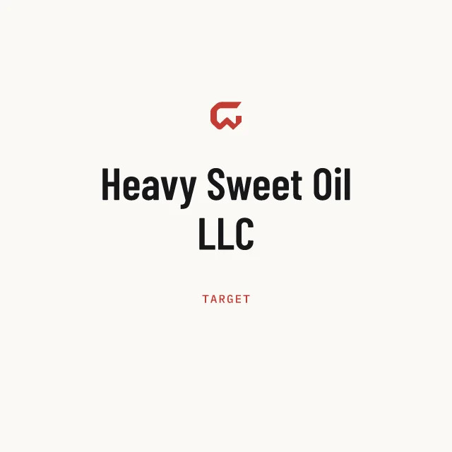 Target: Heavy Sweet Oil LLC