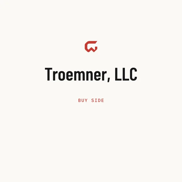 Buy side: Troemner, LLC