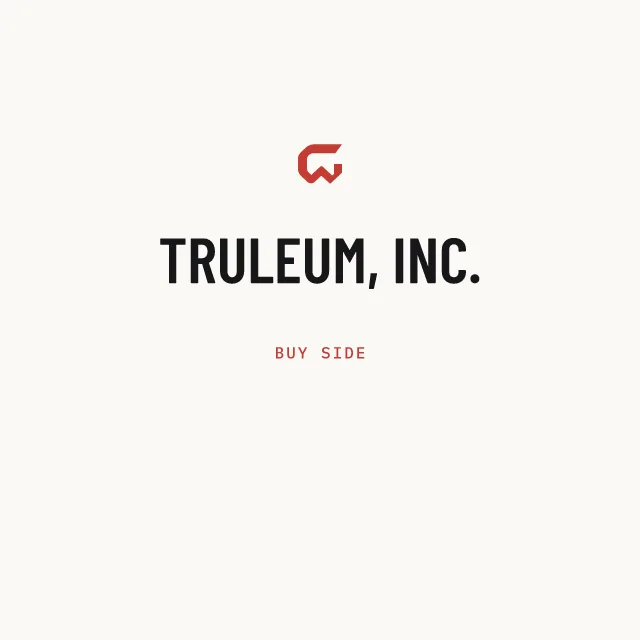 Buy side: TRULEUM, INC.