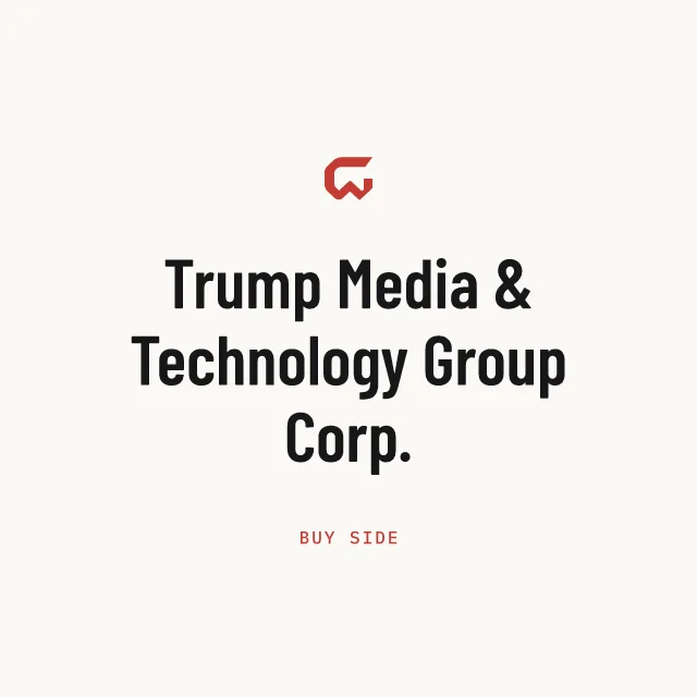 Buy side: Trump Media & Technology Group Corp.