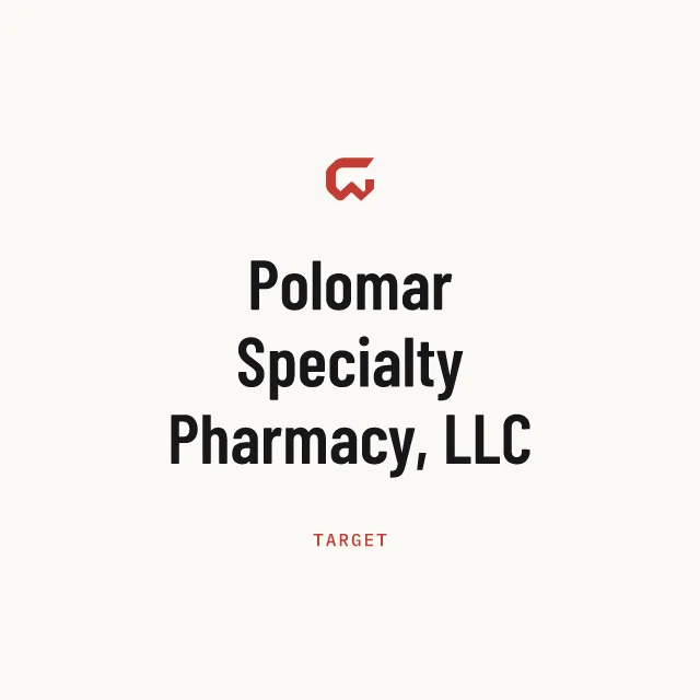 Target: Polomar Specialty Pharmacy, LLC