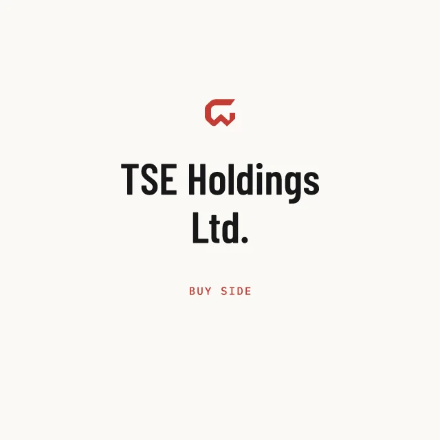 Buy side: TSE Holdings Ltd.