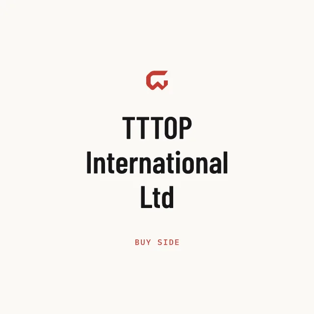 Buy side: TTTOP International Ltd