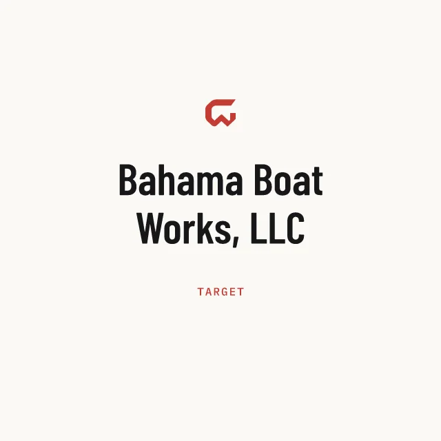 Target: Bahama Boat Works, LLC