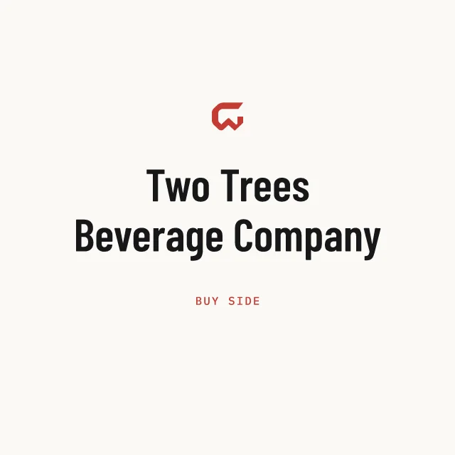Buy side: Two Trees Beverage Company