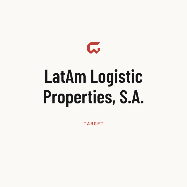 Target: LatAm Logistic Properties, S.A.