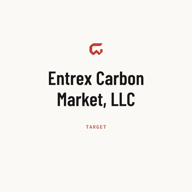 Target: Entrex Carbon Market, LLC