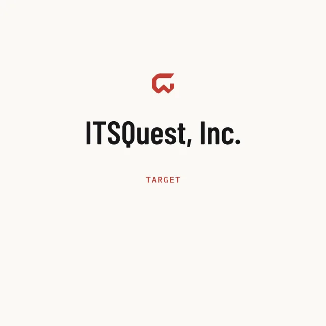 Target: ITSQuest, Inc.