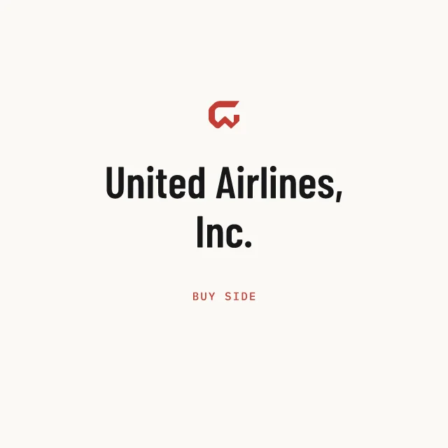 Buy side: United Airlines, Inc.