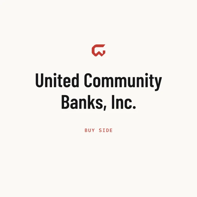 Buy side: United Community Banks, Inc.