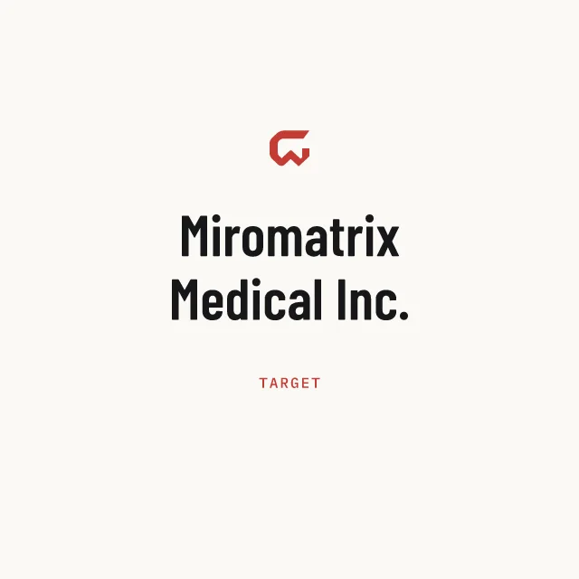 Target: Miromatrix Medical Inc.