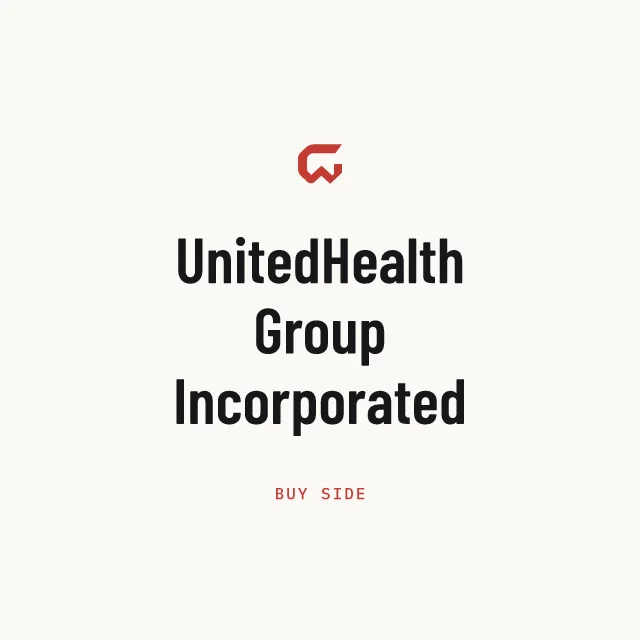 Buy side: UnitedHealth Group Incorporated