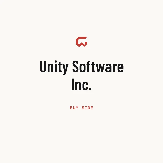 Buy side: Unity Software Inc.