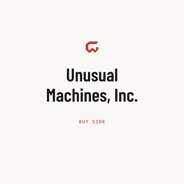 Buy side: Unusual Machines, Inc.