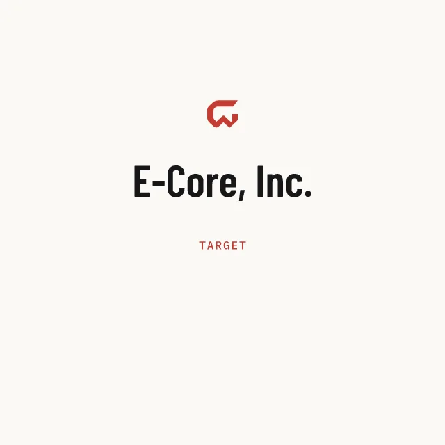 Target: E-Core, Inc.