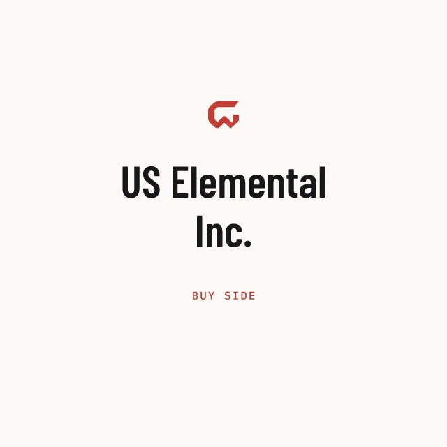 Buy side: US Elemental Inc.