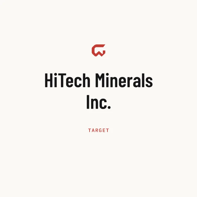 Target: HiTech Minerals Inc.
