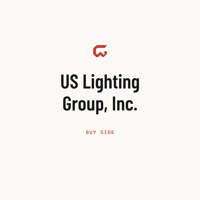 Buy side: US Lighting Group, Inc.
