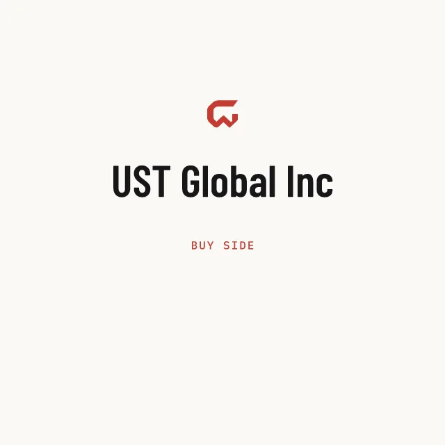 Buy side: UST Global Inc