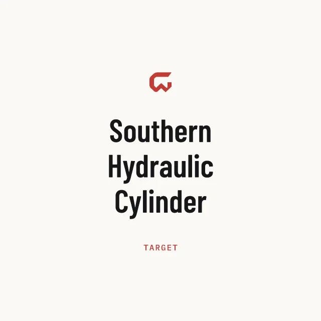 Target: Southern Hydraulic Cylinder