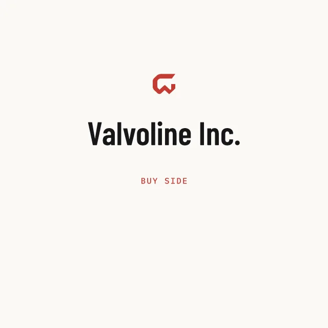 Buy side: Valvoline Inc.