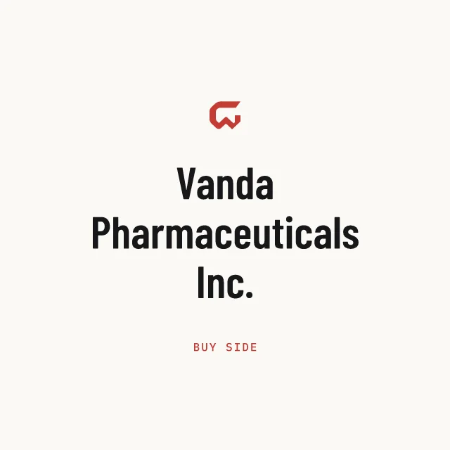 Buy side: Vanda Pharmaceuticals Inc.