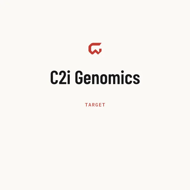 Target: C2i Genomics