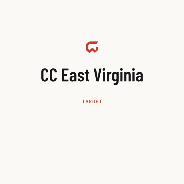 Target: CC East Virginia