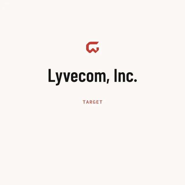 Target: Lyvecom, Inc.
