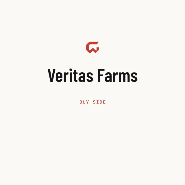 Buy side: Veritas Farms