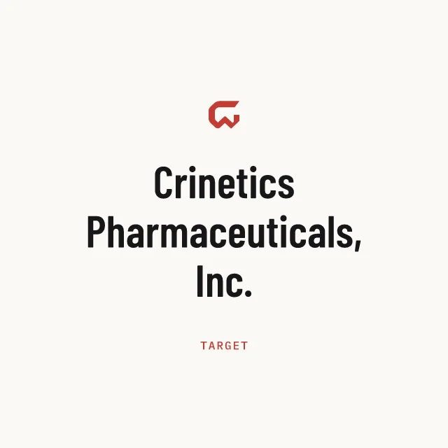 Target: Crinetics Pharmaceuticals, Inc.