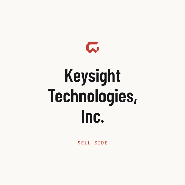 Sell side: Keysight Technologies, Inc.
