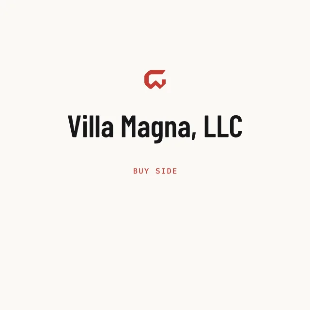 Buy side: Villa Magna, LLC